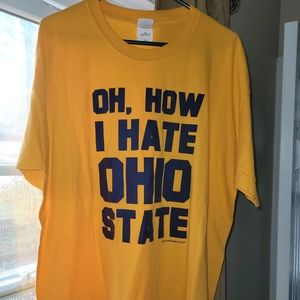SOLD****Michigan tshirt xl